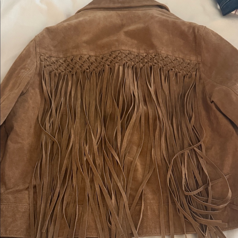 BCBGeneration SUEDE FRINGED  Jacket - Picture 6 of 10